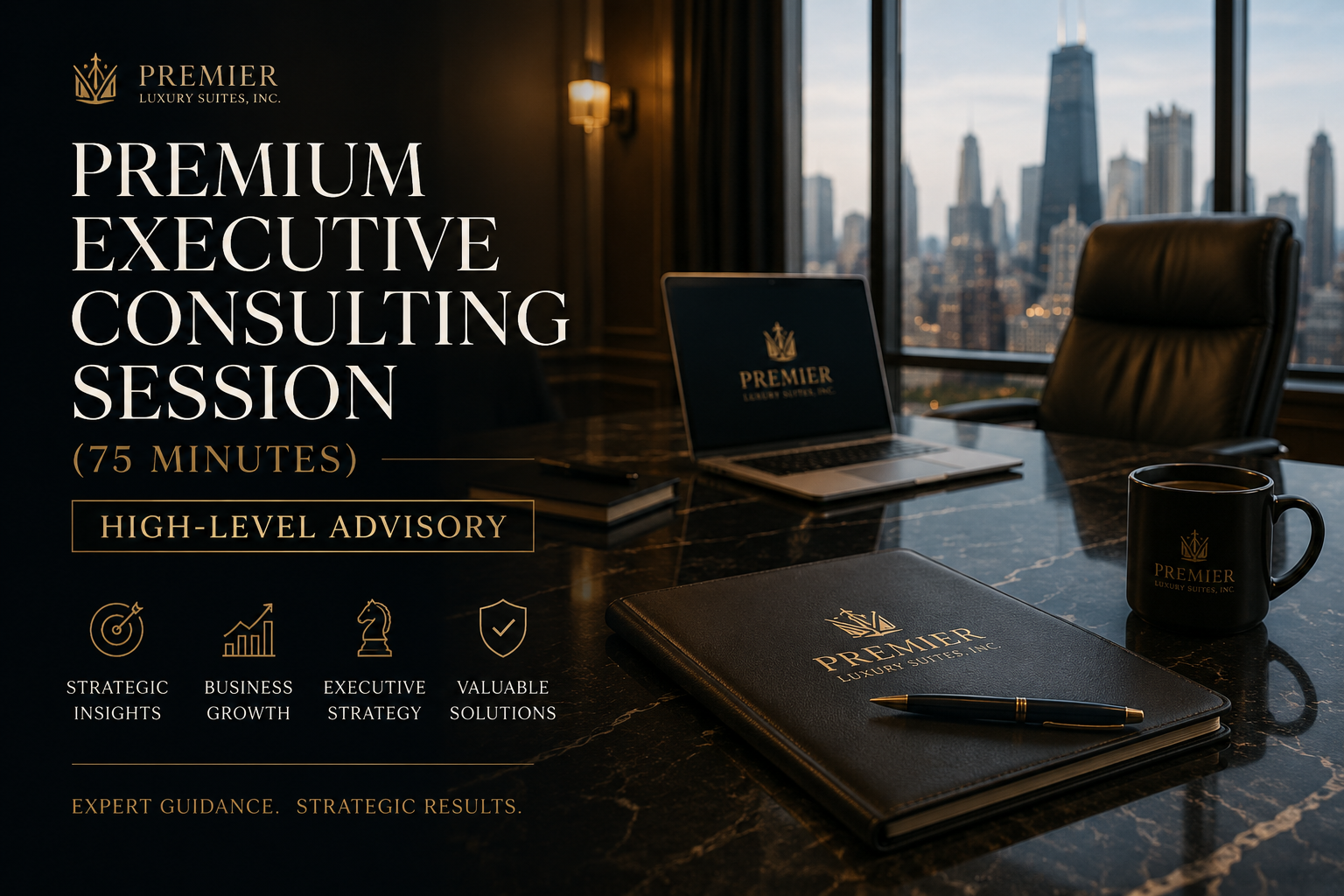 Premium Executive Consulting Session (75 Minutes) — High-Level Advisory