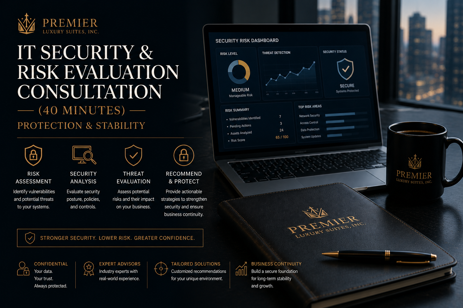 IT Security & Risk Evaluation Consultation (40 Minutes) — Protection & Stability
